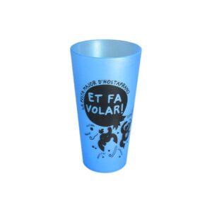 Got blau personalitzable de 40 cl de Sarau i més