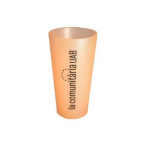 Got taronja personalitzable de 40 cl de Sarau i més