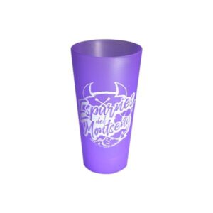 Got violeta personalitzable de 40 cl de Sarau i més
