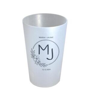 Gots personalitzats per casaments blancs de 30 cl de Sarau i més