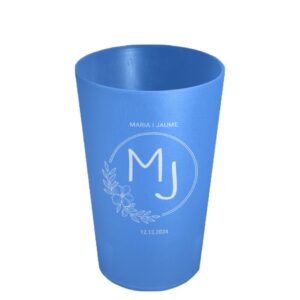 Gots personalitzats per casaments blaus de 30 cl de Sarau i més