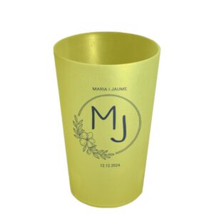 Gots personalitzats per casaments grocs de 30 cl de Sarau i més